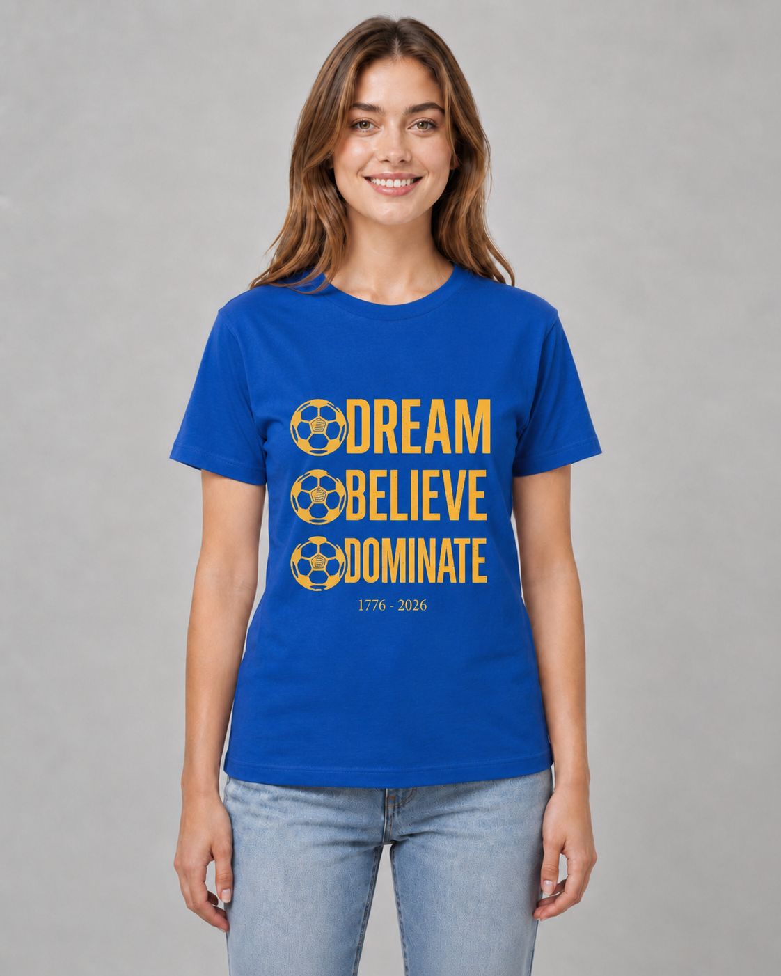 Patriotic USA Soccer Game Day Shirt