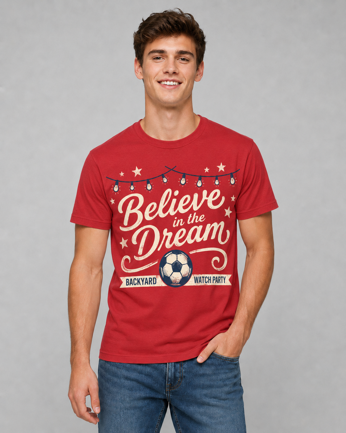 Believe in the Dream USA Soccer T-Shirt
