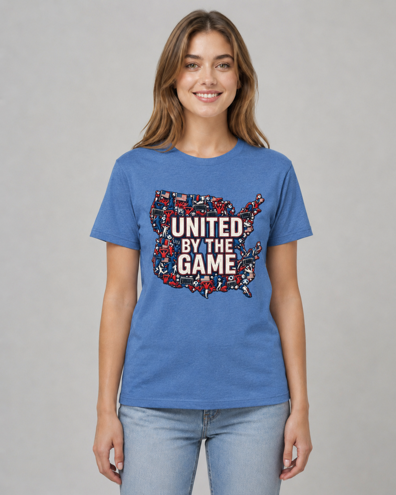 We The People USA Soccer Fan T-Shirt