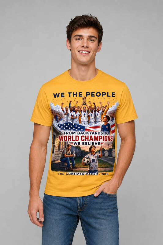 We The People Soccer Fan Shirt