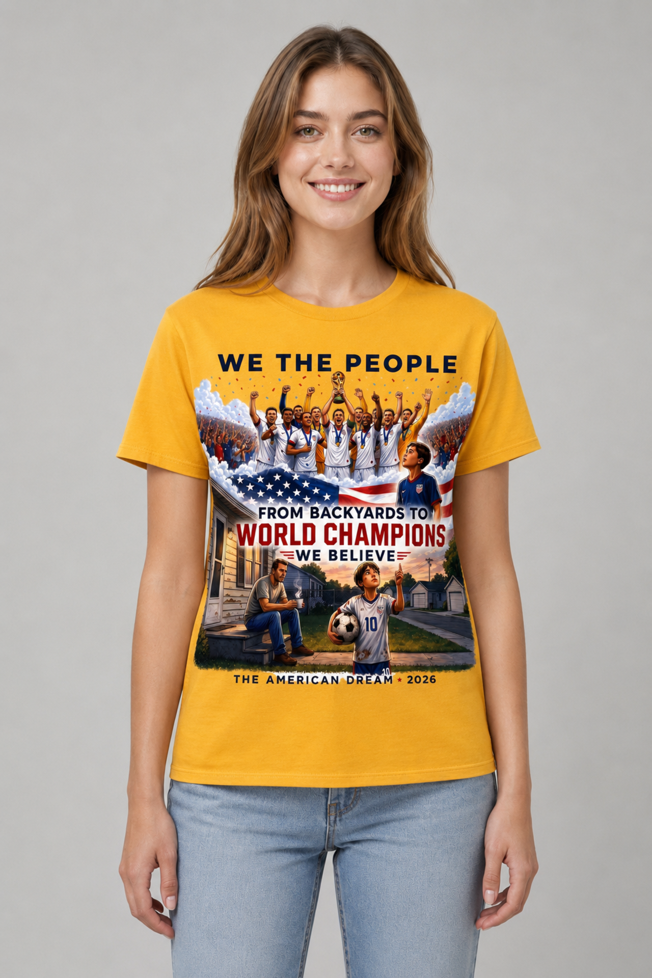 We The People Soccer Fan Shirt