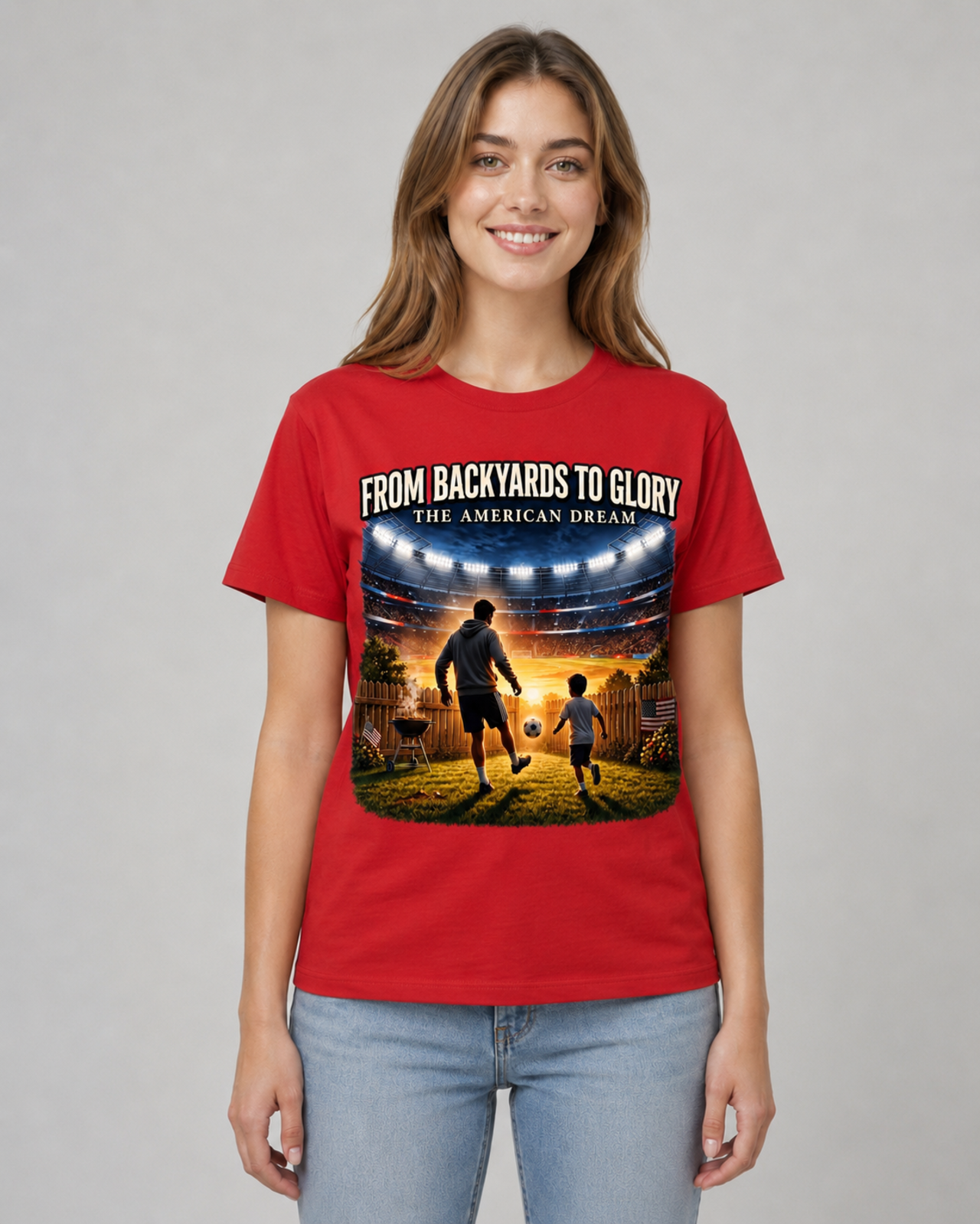 Vintage USA Soccer 2026 Fan Shirt
