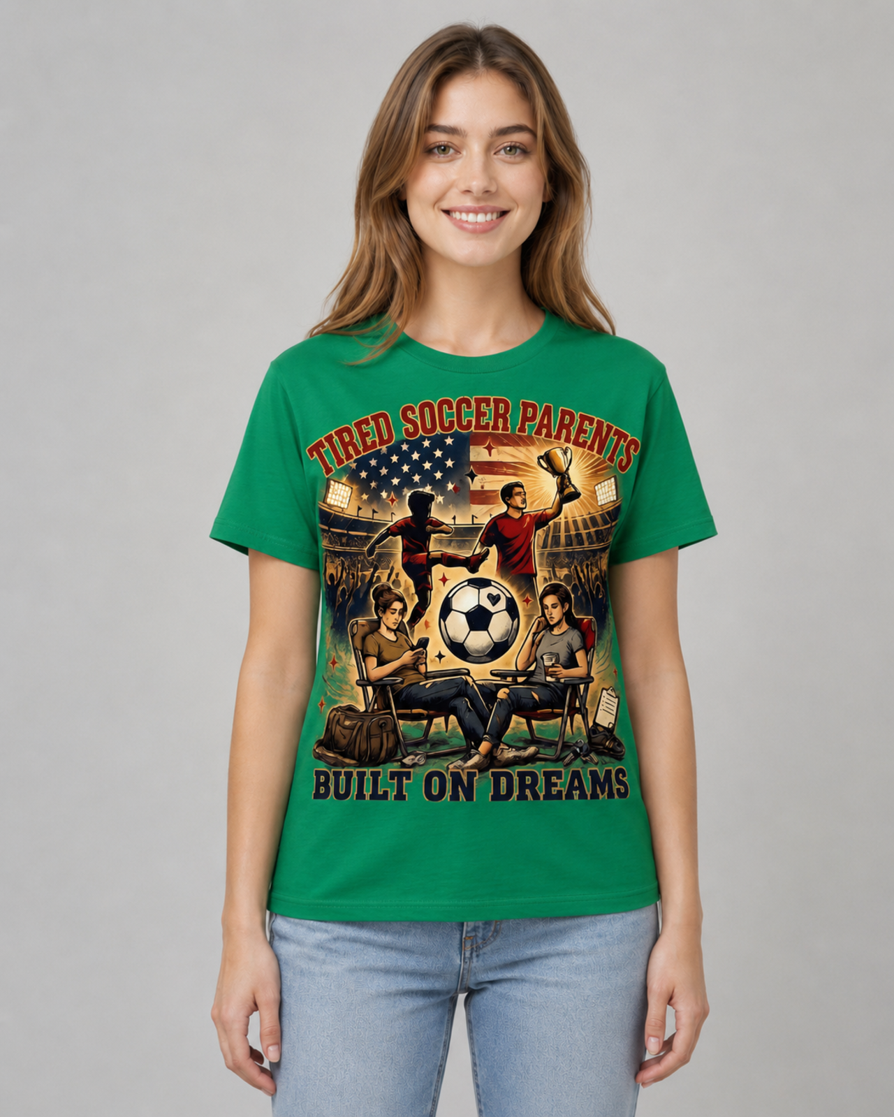 USA Soccer Fan Gift for Men and Women