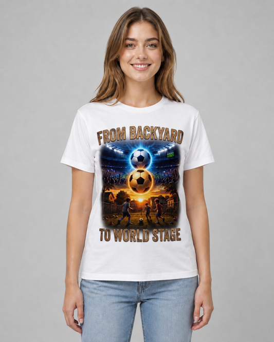 American Soccer Supporter Graphic Tee