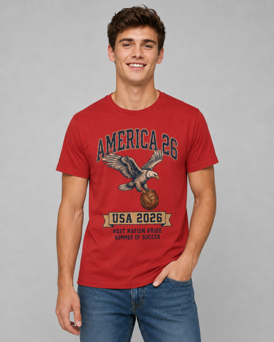 America 26 Varsity Eagle T-Shirt