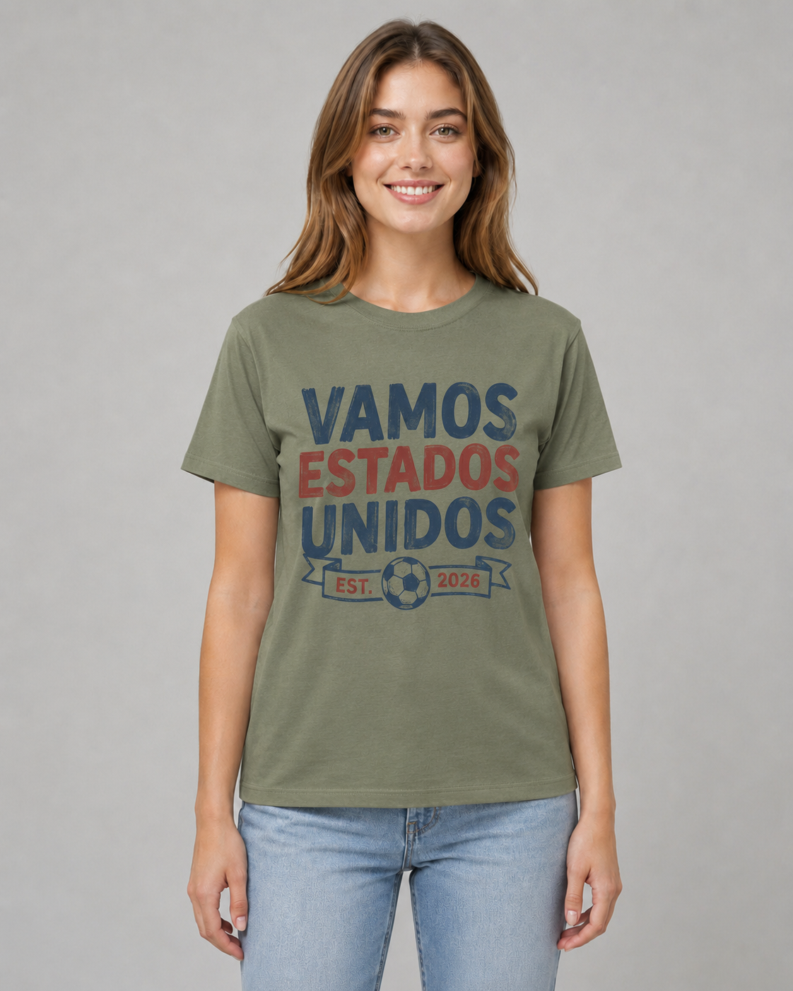Vamos Estados Unidos Soccer T-Shirt