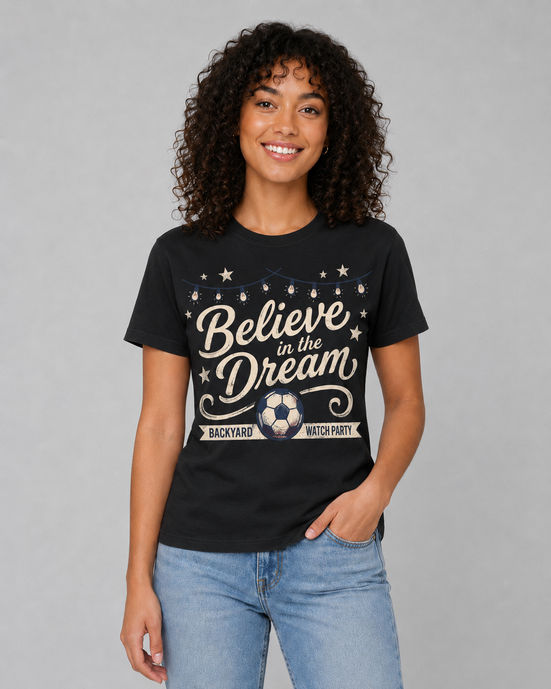 Believe in the Dream USA Soccer T-Shirt