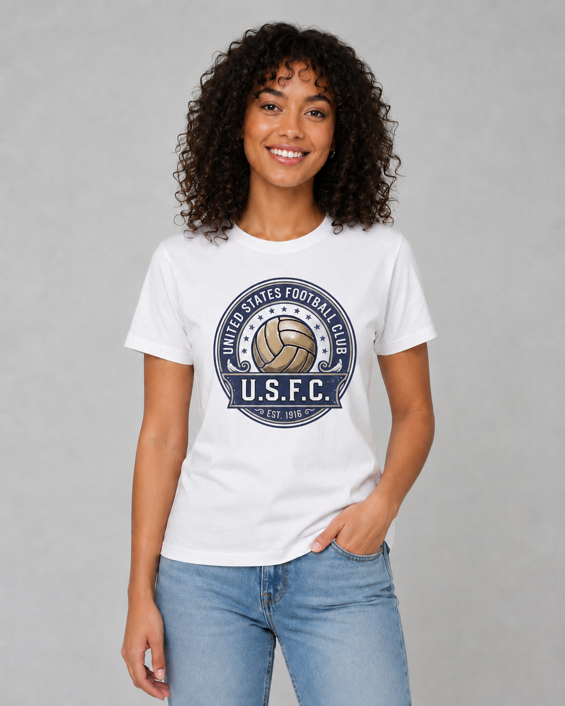 Vintage USA Soccer Tee
