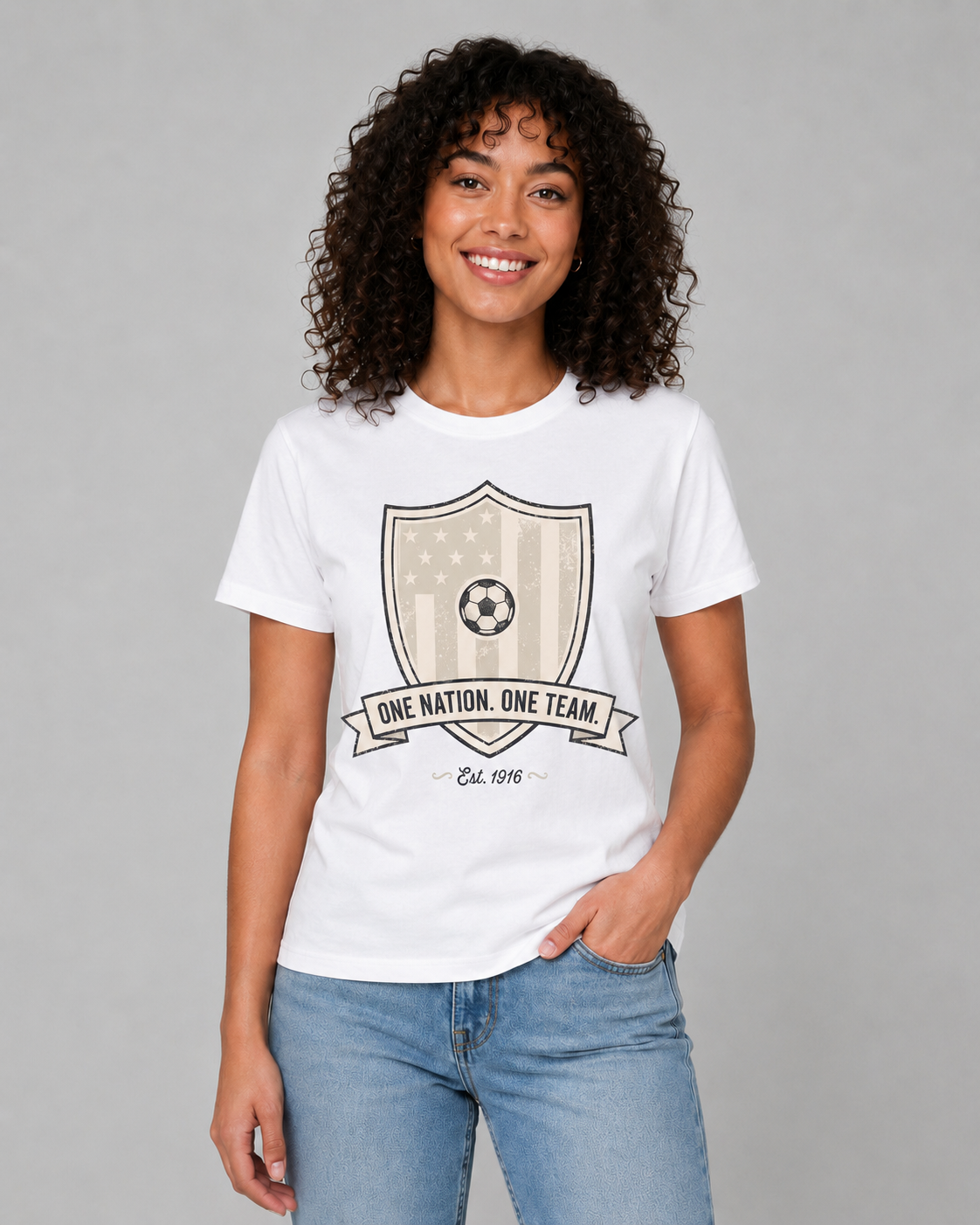Vintage USA Soccer Tee