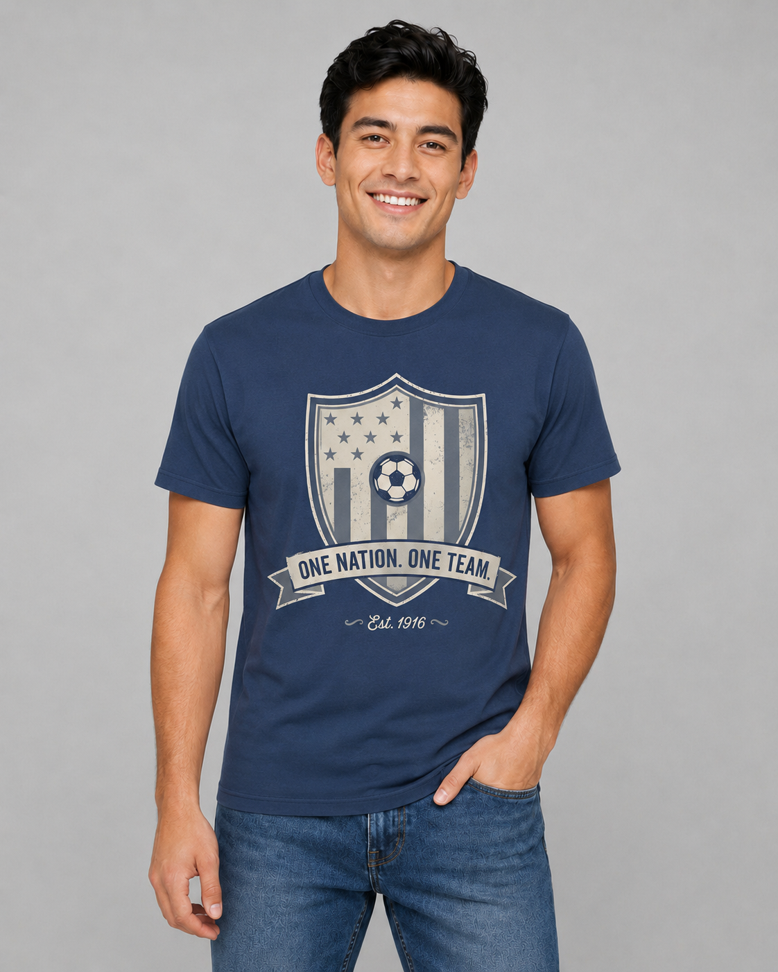Vintage USA Soccer Tee