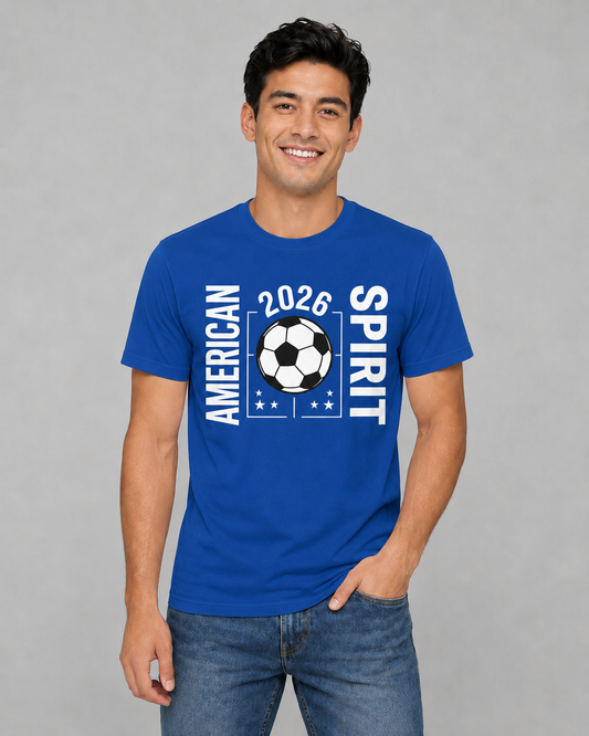America 26 Patriotic Soccer Tee
