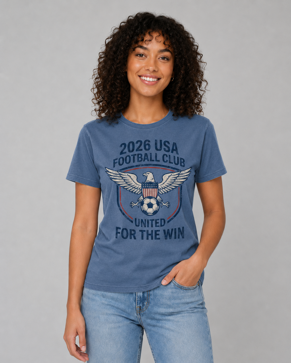 Patriotic 2026 USA Supporters Tee