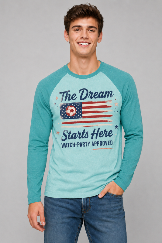 The Dream Starts Here USA 2026 Watch Party Tee